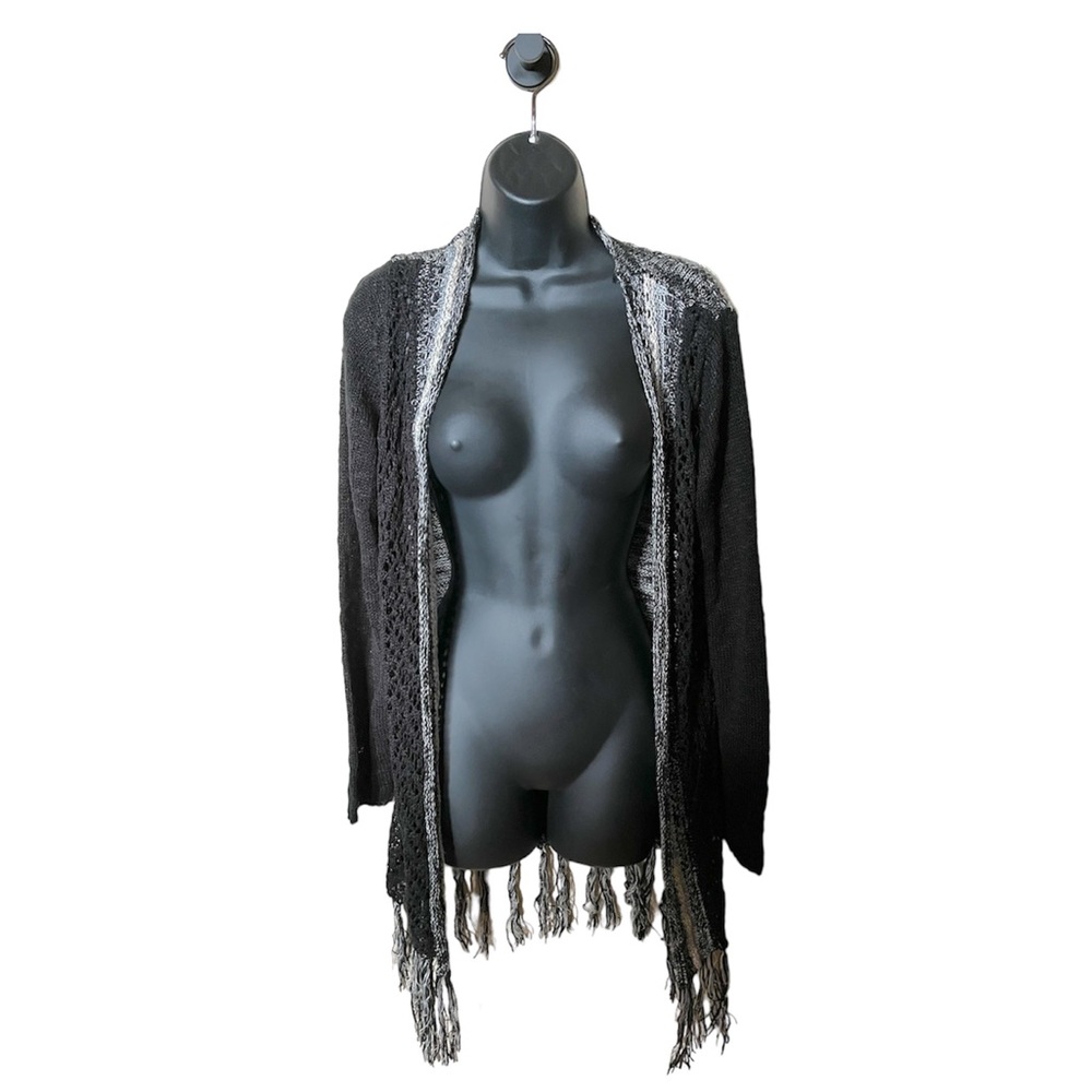 5/$25 Cardigan | Black and White